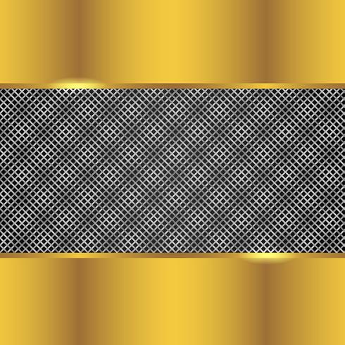 Silver And Gold Background vector