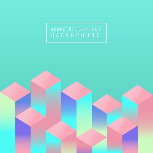 Geometric Gradients Background vector