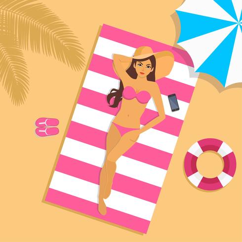 Beach Bum vector