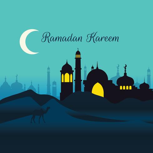 Ramadan Kareem vector