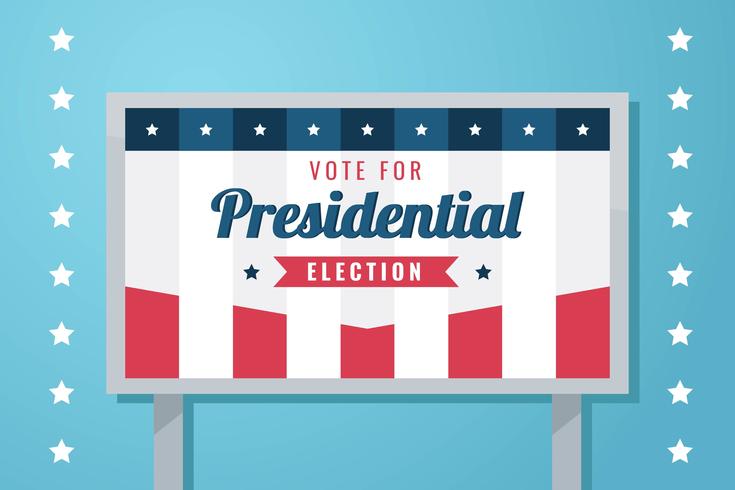 Campaign Sign Vector