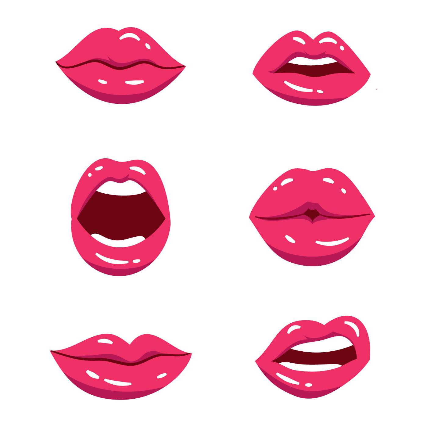 Download Pink Lips Free Vector Art - (202 Free Downloads)