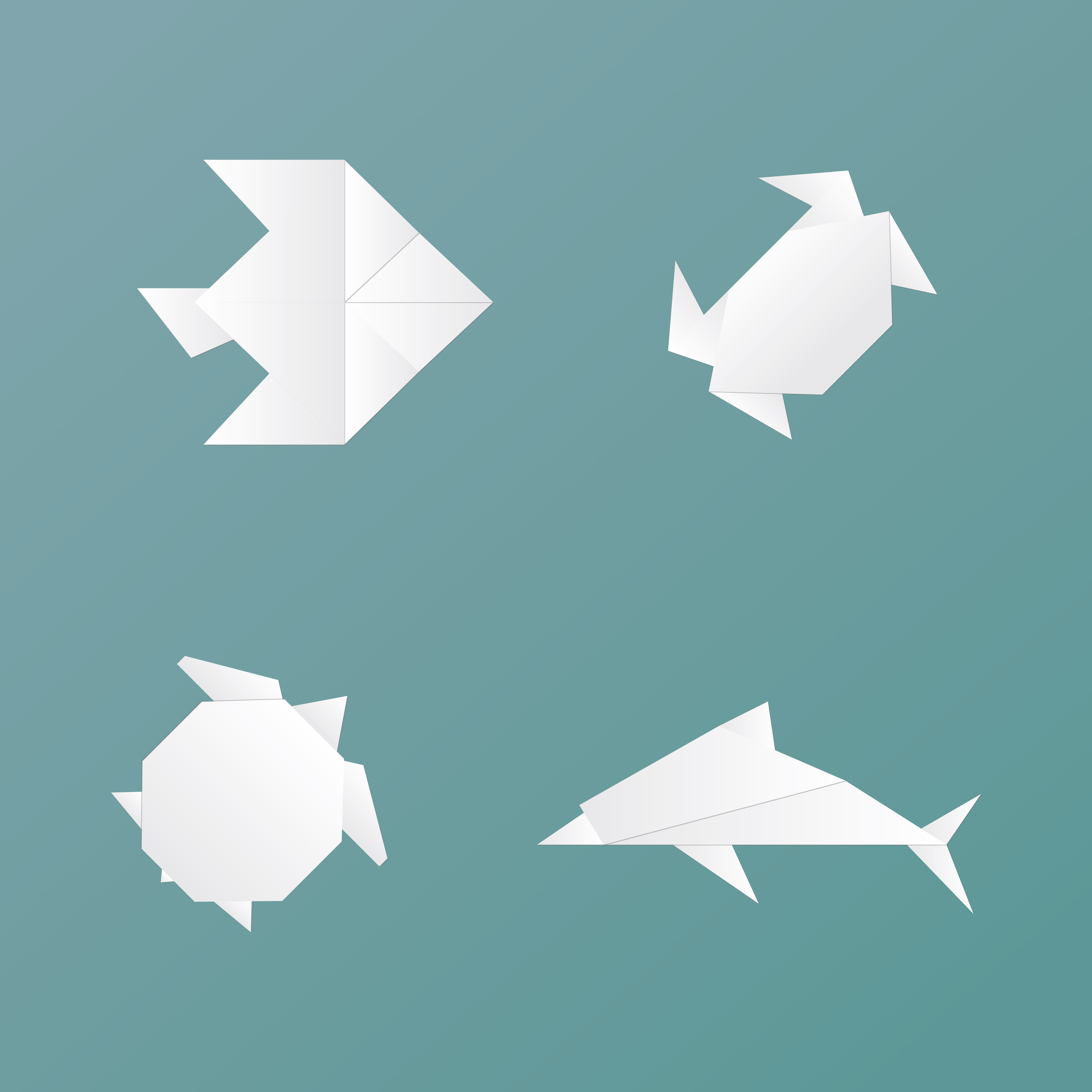 Origami Animals 213849 Vector Art at Vecteezy Origami Animals 213849 Vector Art at Vecteezy