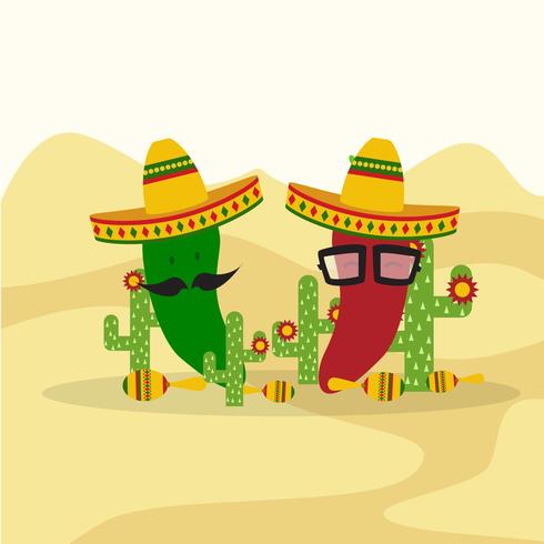 Antecedentes del Cinco De Mayo vector