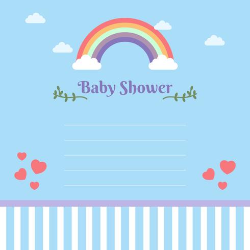 Baby Shower Background Vectors