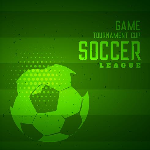 soccer game tournament sports green background
