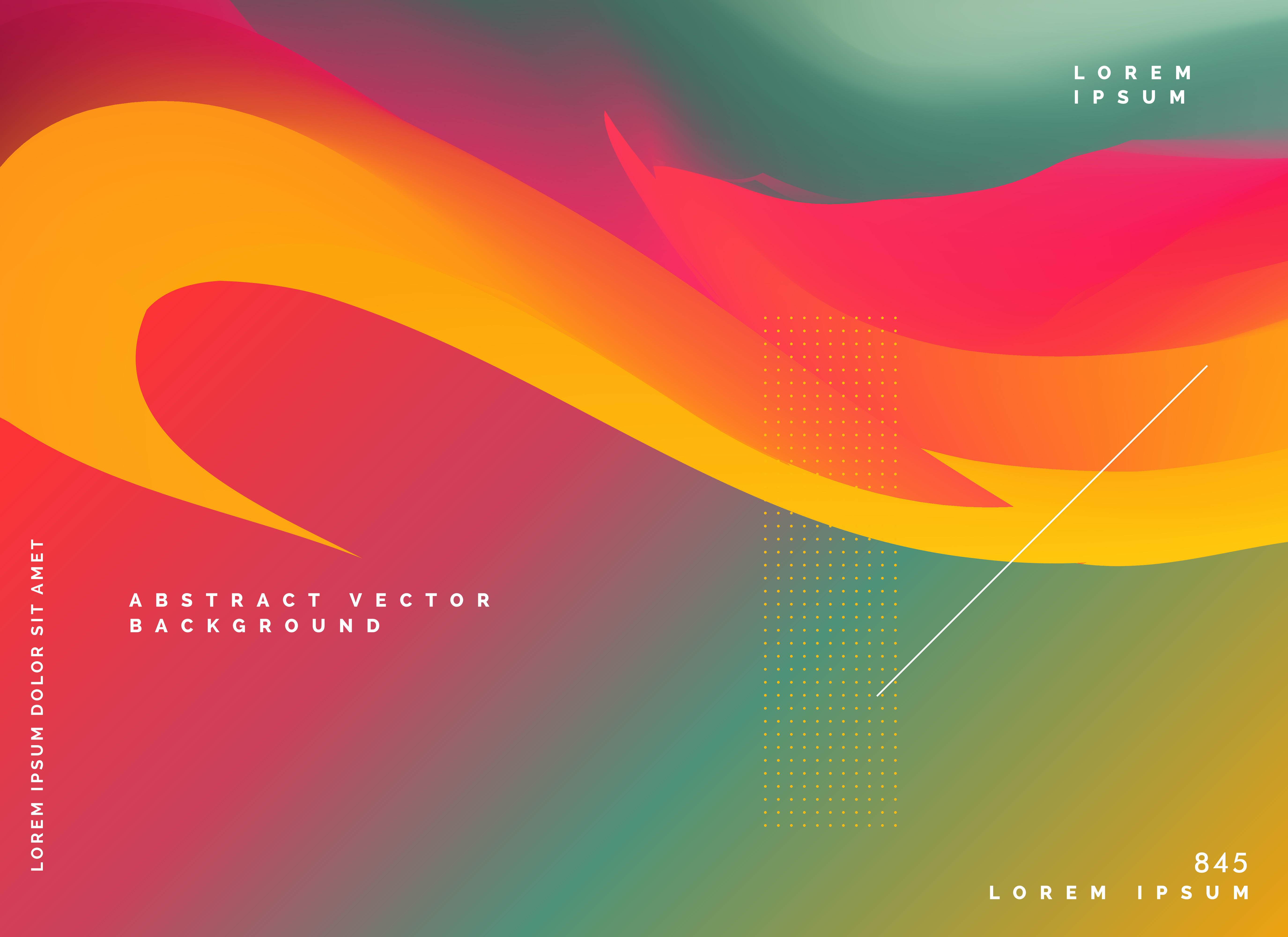 abstract fluid color gradient style background Download Free Vector