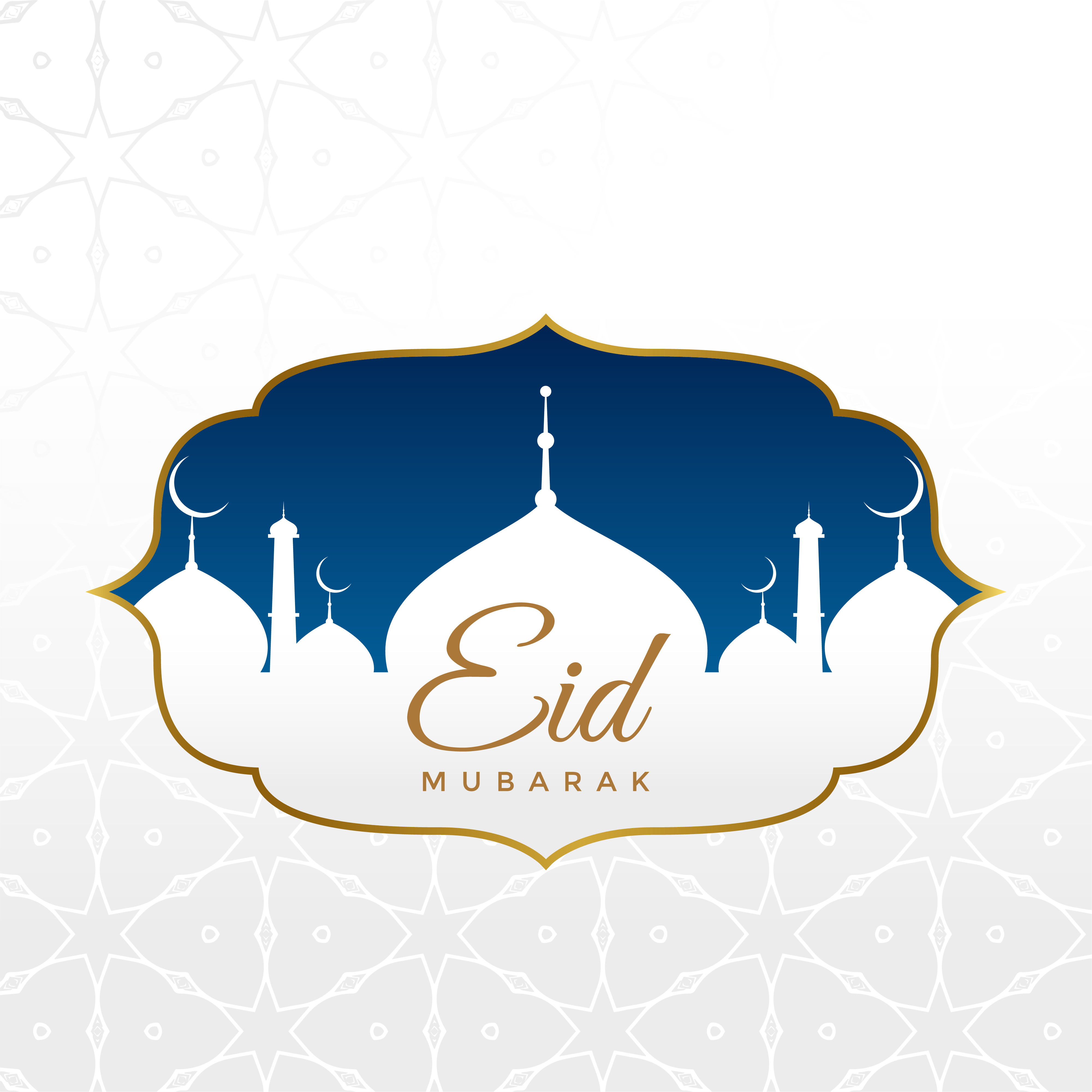 Islamic eid festival greeting design background - Download 
