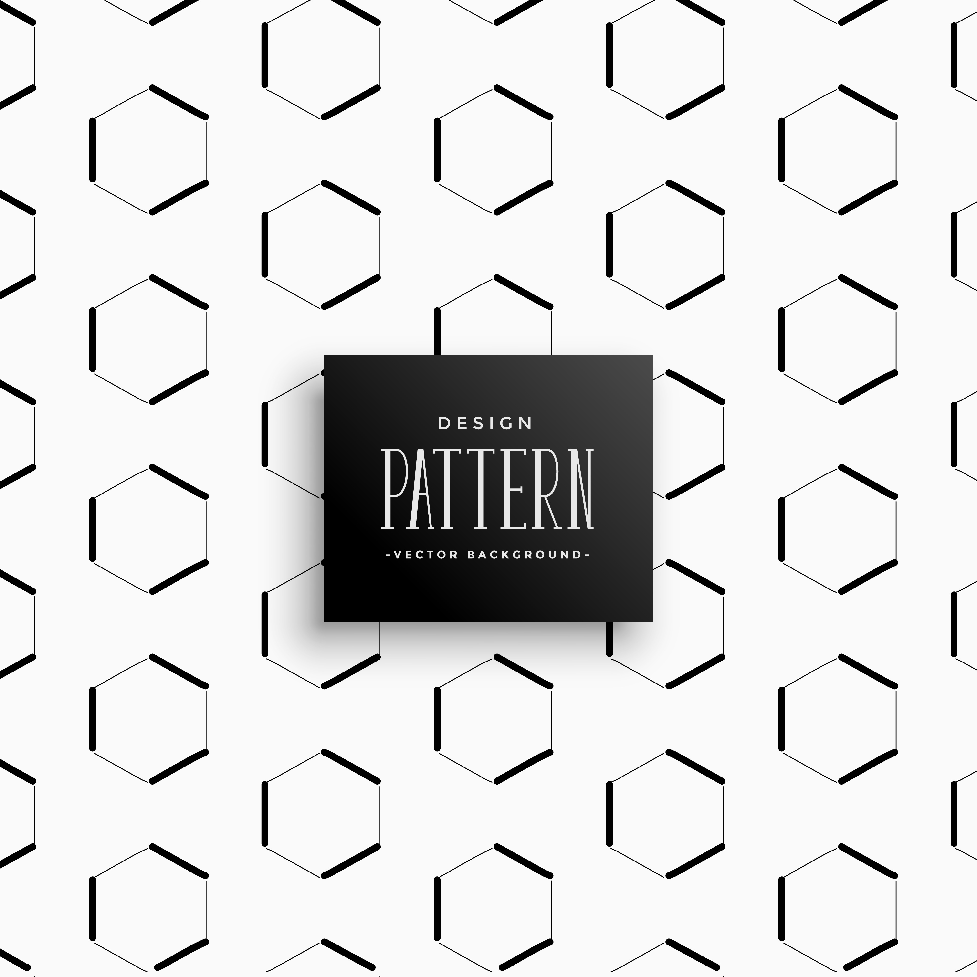 Hexagonal Geometric Pattern