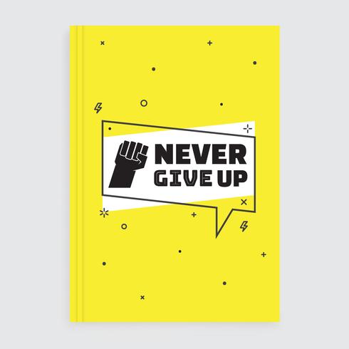 Motivational Book Cover Vector