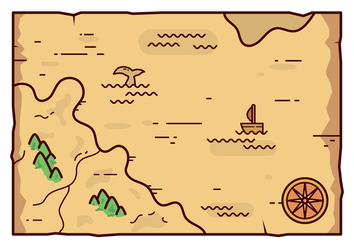 Ancient Map Vector