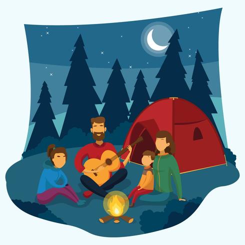 Family Vacation vector