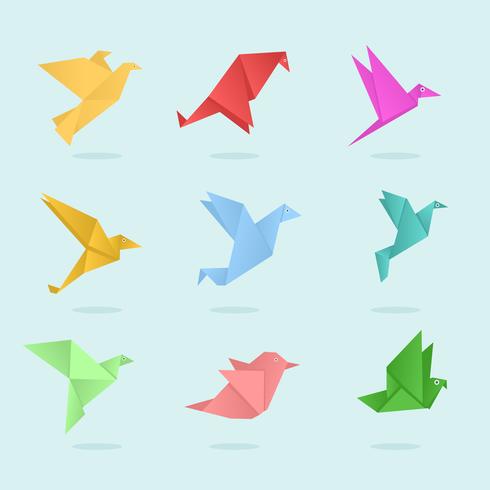 Origami Animals Vector