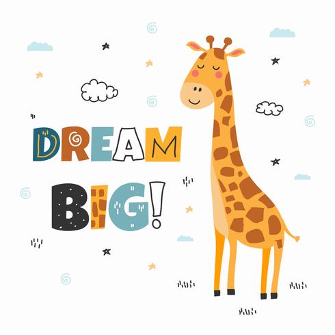 Dream Big Vector