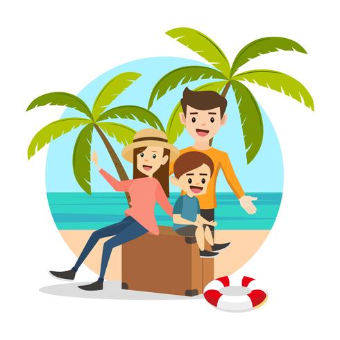 Family Vacation vector