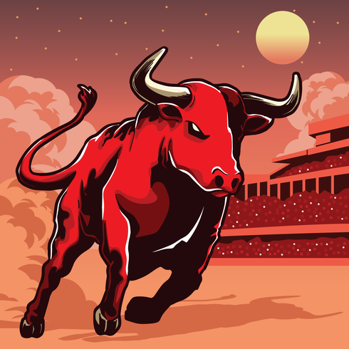 Bull Illustration vector