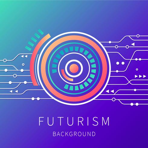 Futurism Background vector