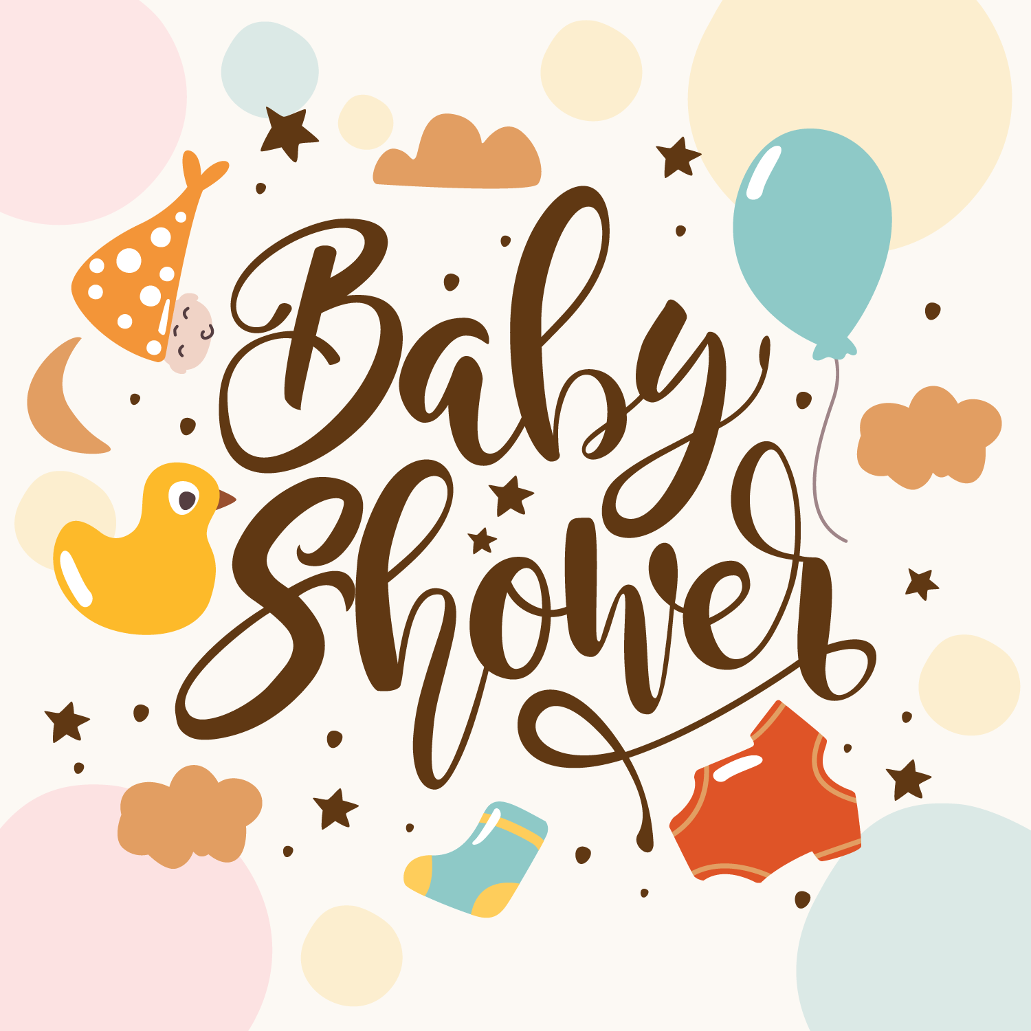 Baby Shower Backgrounds Vector Art, Icons, and Graphics for Free Download