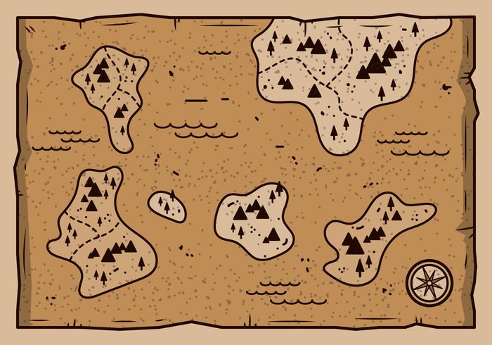 Ancient Map Vector