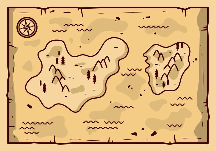 Ancient Map Vector