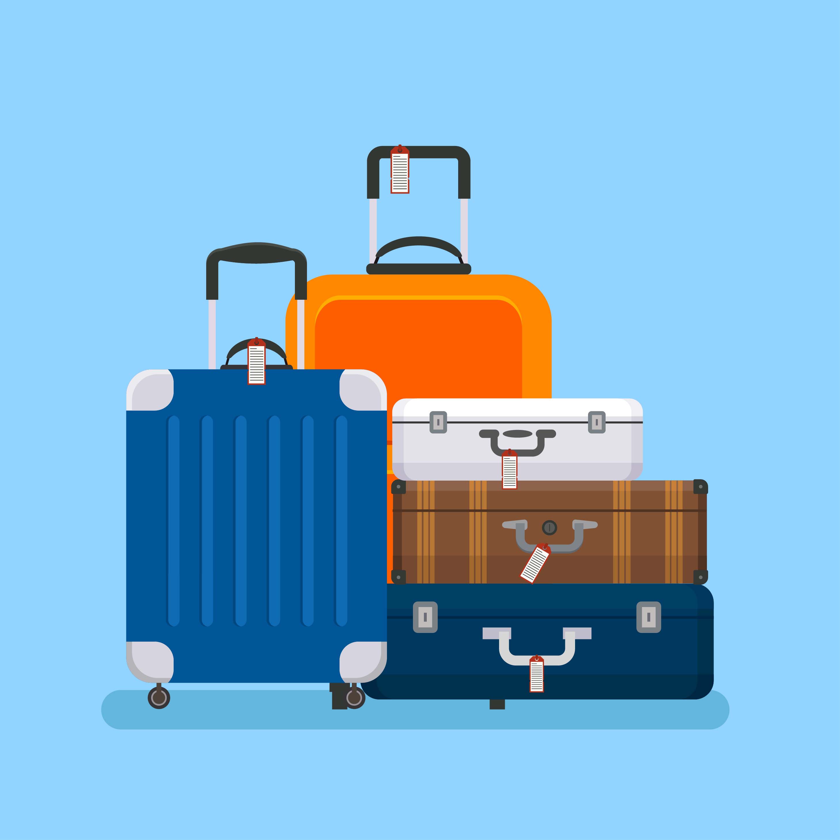 Luggage Free Vector Art (10999 Free Downloads)