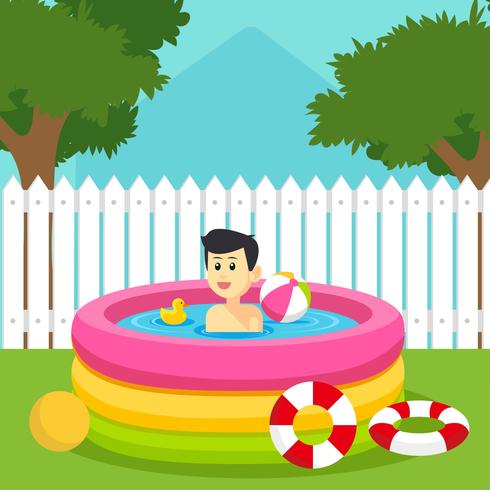 Pool Inflatables Vector