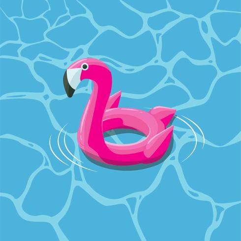 Pool Inflatables Vector Illustration