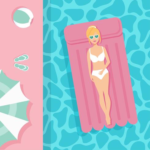 Pool Inflatables vector