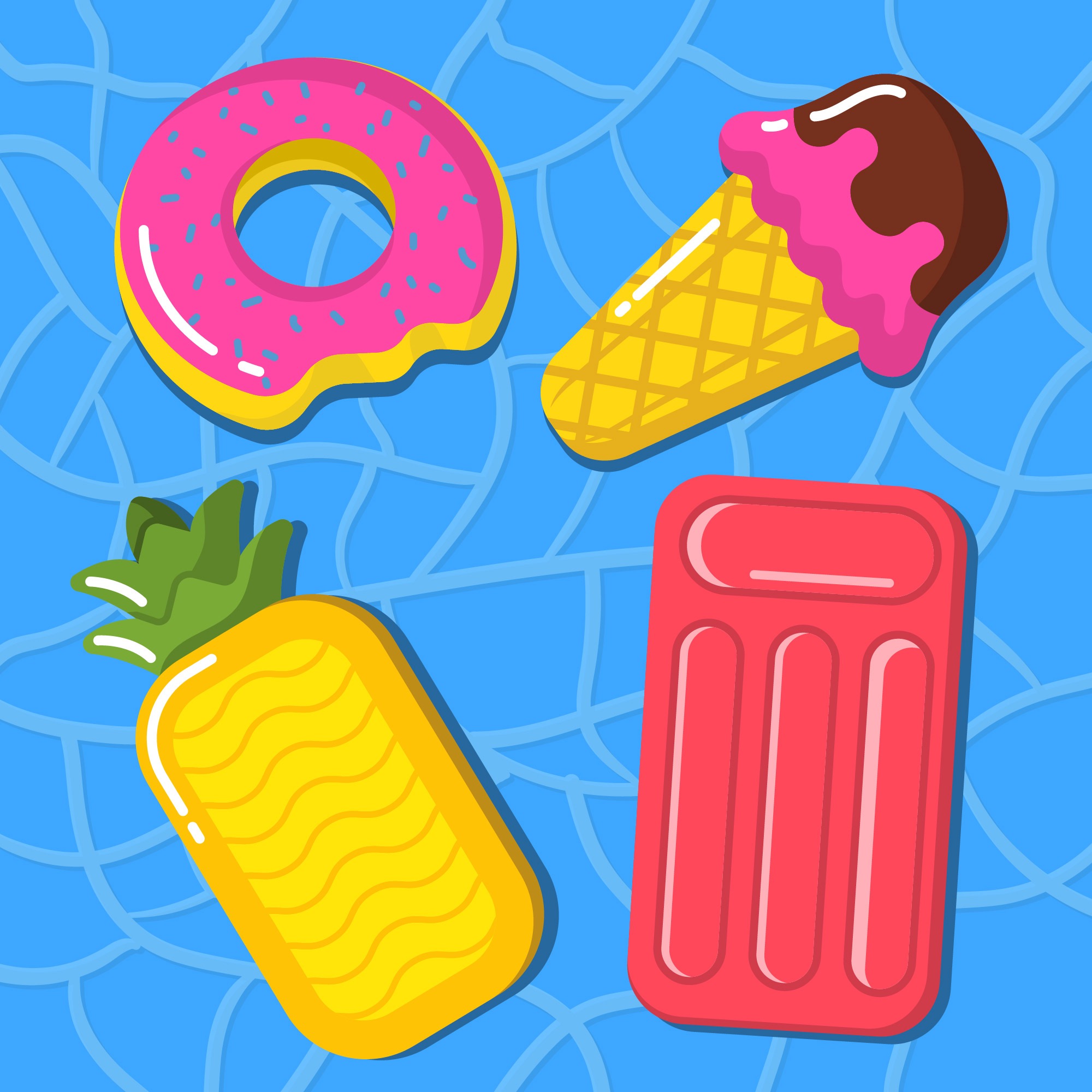 food pool inflatables