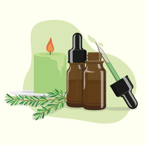 Essential Oils Sale vector