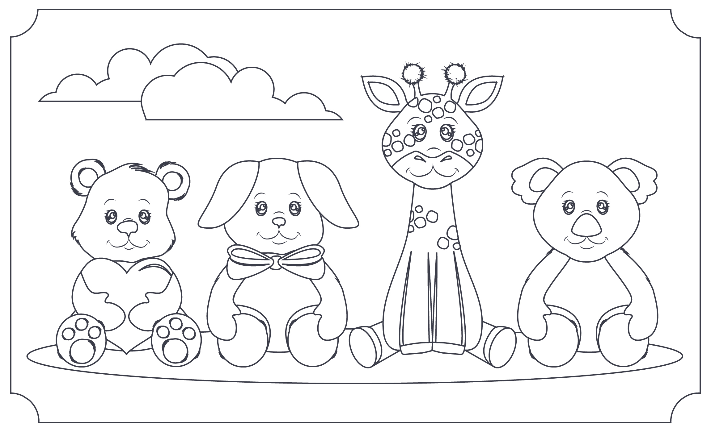 Kids Coloring Book Vector Art, Icons, and Graphics for Free Download