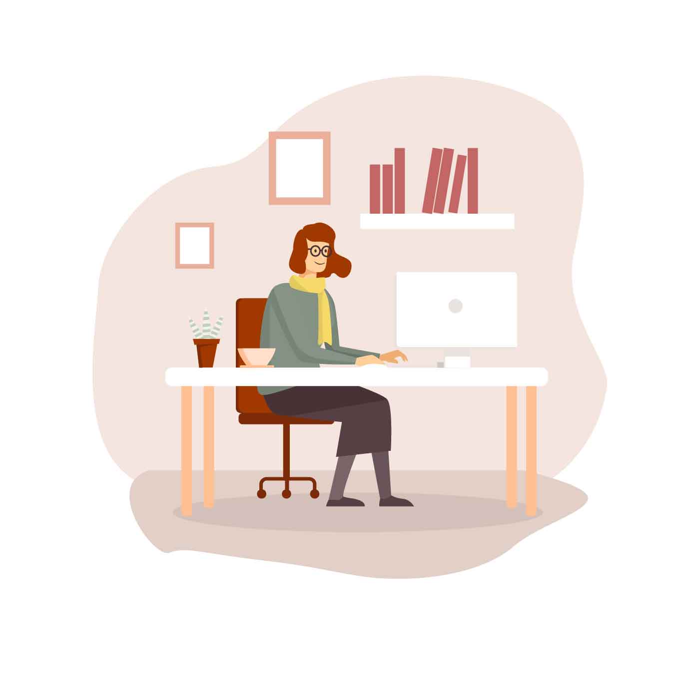 Download Business Woman Vector Illustration - Download Free Vectors, Clipart Graphics & Vector Art