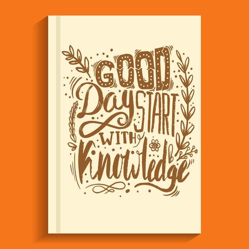 Motivational Book Cover vector
