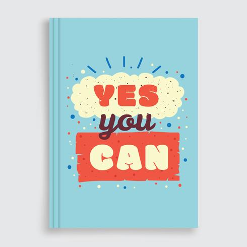 Motivational Book Cover Vector