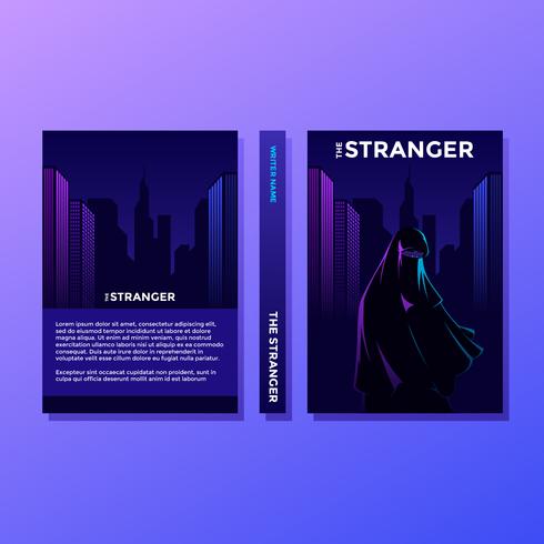 The Stranger Motivational Book Cover Vector