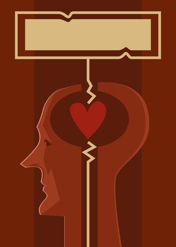 Love Philosophy Book Cover Vector