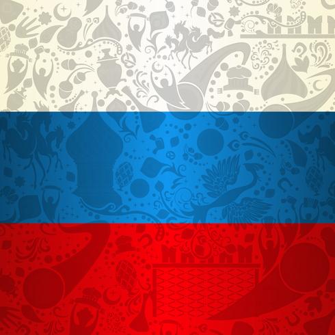 drapeau de dessin 3d réaliste de la fédération de russie 4557047 Art  vectoriel chez Vecteezy