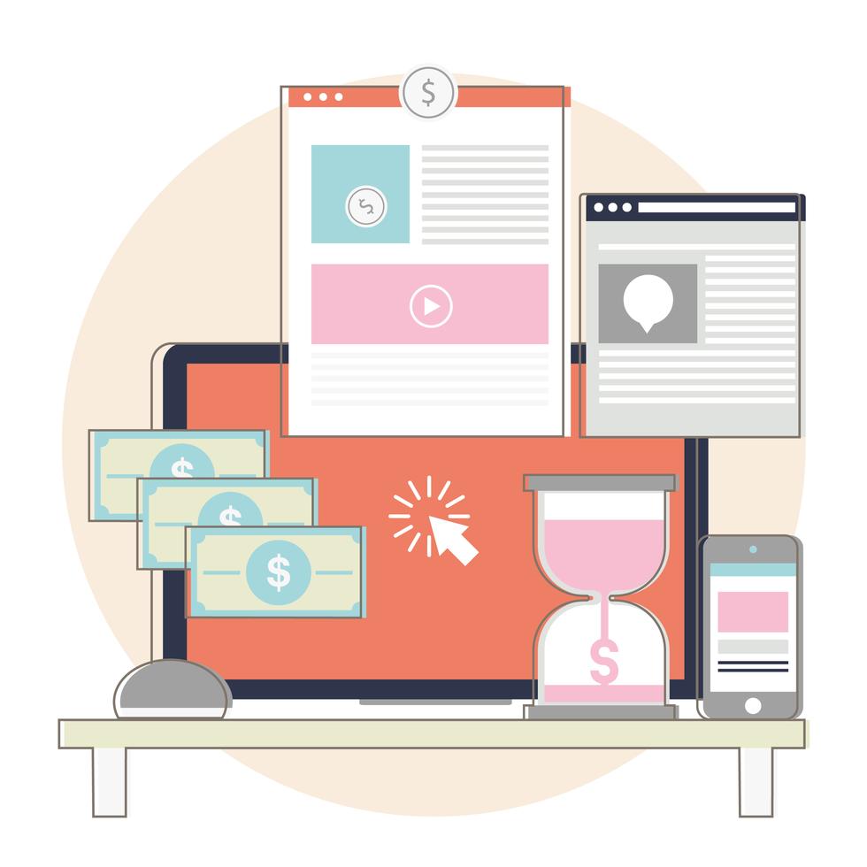Vector Website Design Example Vector Website Design Elements 217251 Vector Art at Vecteezy