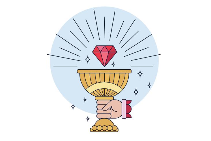 Cup Grail Vector