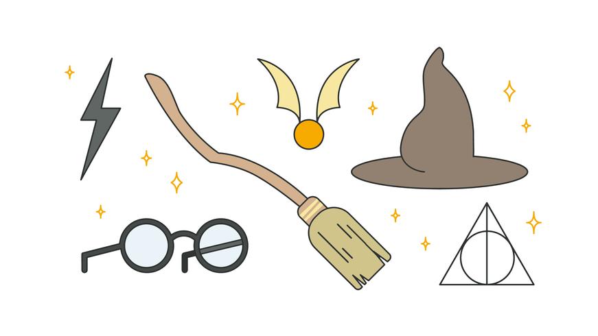 Harry Items Vector