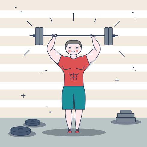 Bodybuilder Vector 