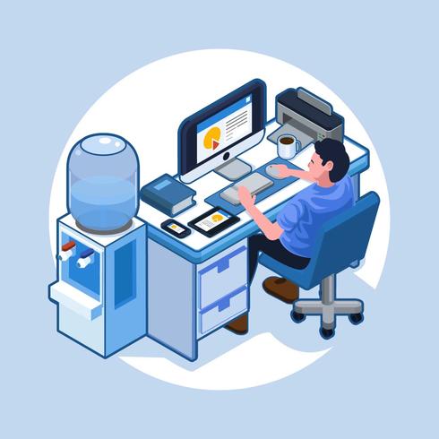 Isometric Workspace vector