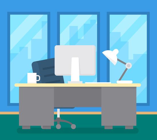 Office Desk vector