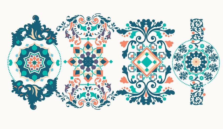 Ornamentos decorativos Vol 2 Vector