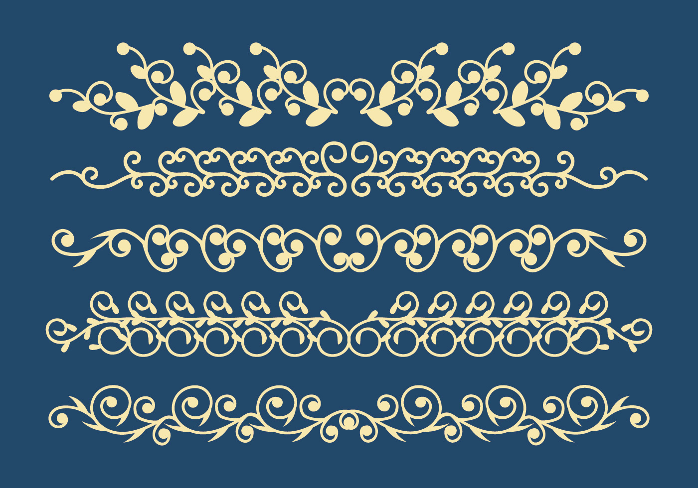 Decorative Ornaments Vector Set 217542 Vector Art at Vecteezy