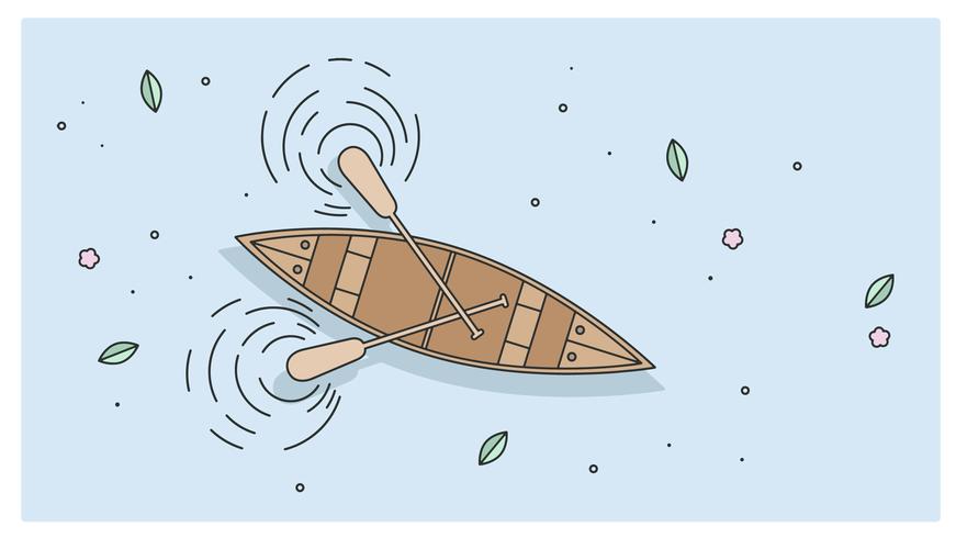 Canoe Vector