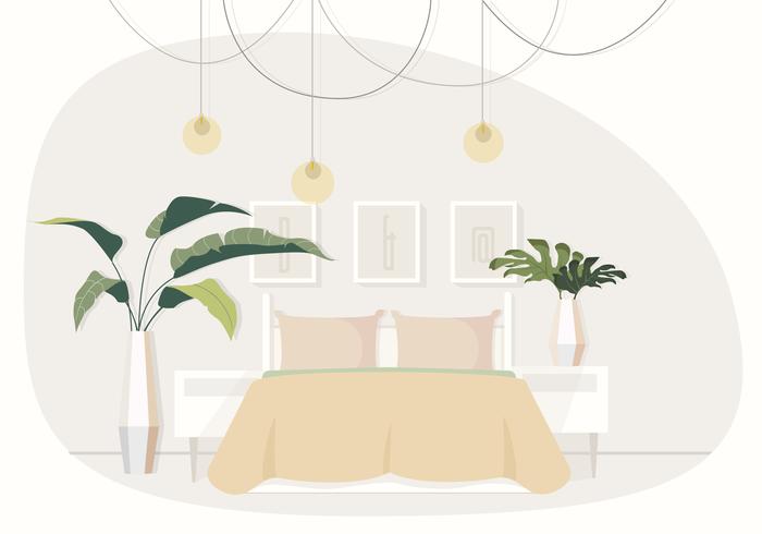 Vector Abstract Room Illustration