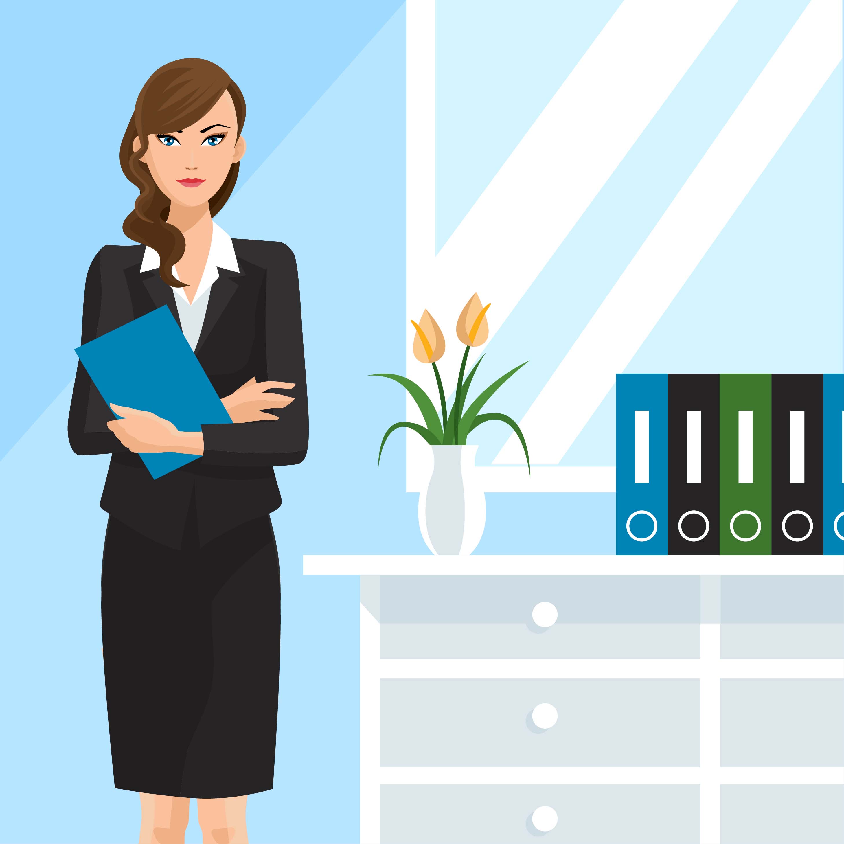 Download Business Woman Vector - Download Free Vectors, Clipart Graphics & Vector Art