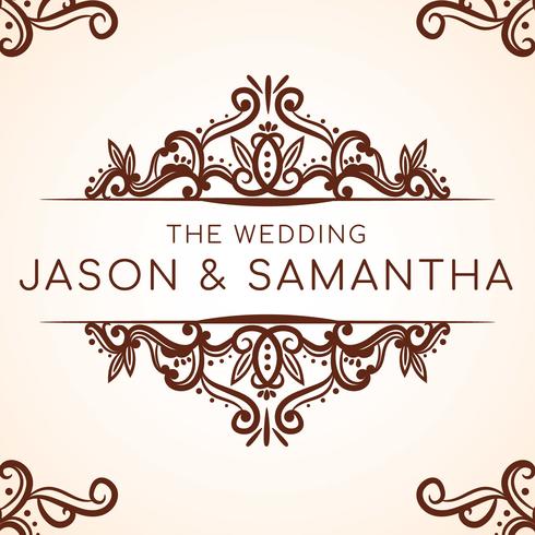 Wedding Cards Vector