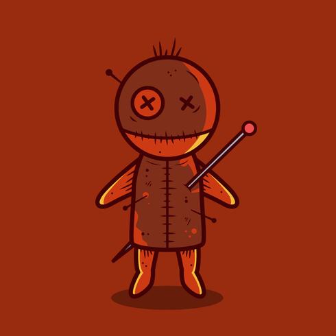 Voodoo Doll Vector